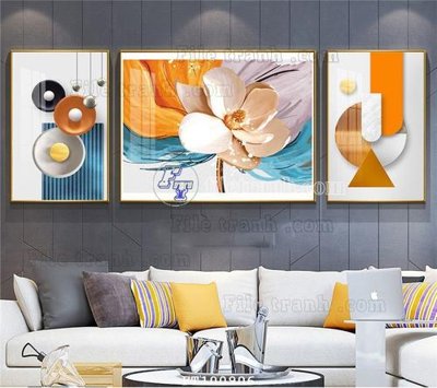 File tranh File tranh hiện đại pha lê gương FT100906 (ảnh gốc) in trần 3D