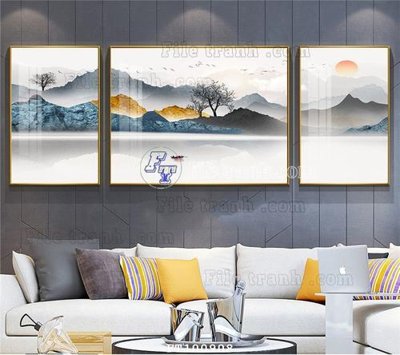 File gốc File tranh hiện đại pha lê gương FT100908 (ảnh chi tiết) để in trần