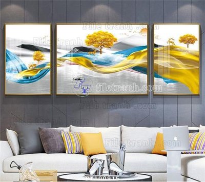 File ảnh File tranh hiện đại pha lê gương FT100915 (gốc) in poster