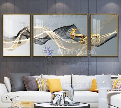 File PSD File tranh hiện đại pha lê gương FT100937 (nguyên bản) cho thiết kế