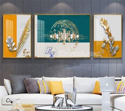 Ảnh gốc File tranh hiện đại pha lê gương FT100945 (siêu chi tiết) để in ấn