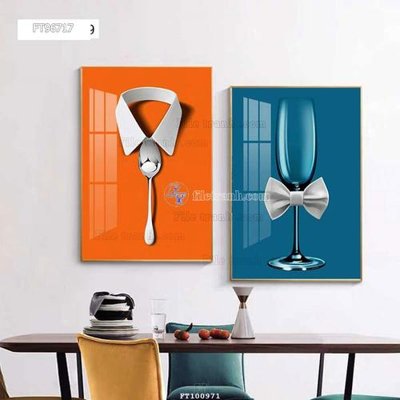 File in ấn cao cấp File tranh hiện đại pha lê gương FT100971 (file gốc)