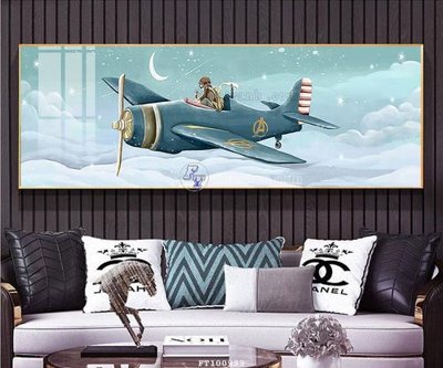 File gốc in ấn File tranh hiện đại pha lê gương FT100999 (sẵn sàng tải về)