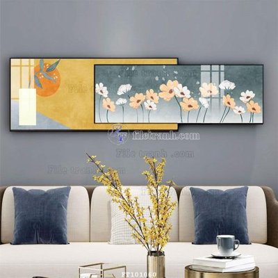 File ảnh File tranh hiện đại pha lê gương FT101060 (gốc) in PP, decal