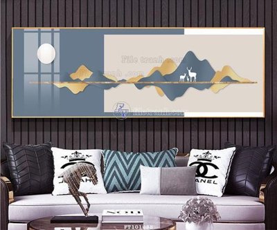 Tải file File tranh hiện đại pha lê gương FT101088 (gốc) làm tranh treo tường