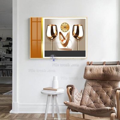 Tải file File tranh hiện đại pha lê gương FT101105 (gốc) làm file in ấn