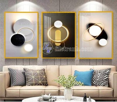 File gốc in ấn File tranh hiện đại pha lê gương FT101179 độ phân giải cao