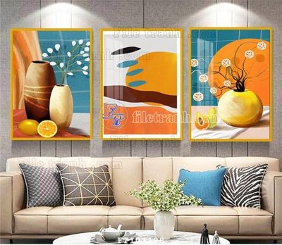 File gốc File tranh hiện đại pha lê gương FT101188 (cho in ấn) độc quyền