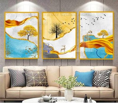 File PSD File tranh hiện đại pha lê gương FT101218 (gốc) tách lớp chi tiết