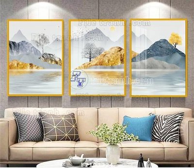 File gốc File tranh hiện đại pha lê gương FT101224 (chuẩn CMYK) cho nhà in