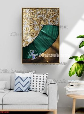 File gốc File tranh bộ hiện đại FT10133 (in 3D) cho trang trí