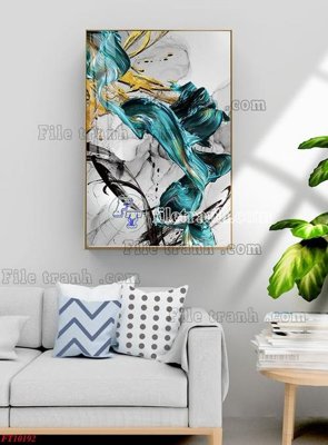 File in ấn chuyên nghiệp File tranh bộ hiện đại FT10192 (file gốc)