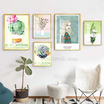 Tải file gốc File tranh hiện đại pha lê gương FT102003 (in bạt) quảng cáo