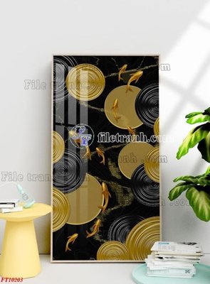 Tải file File tranh bộ hiện đại FT10203 (PSD) cho in tranh 3D