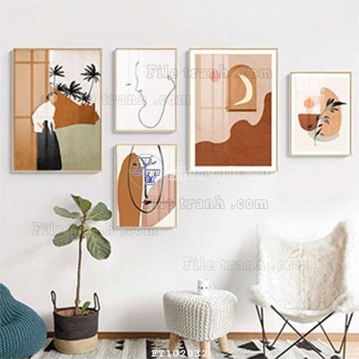 File ảnh File tranh hiện đại pha lê gương FT102032 (gốc) in backdrop sự kiện