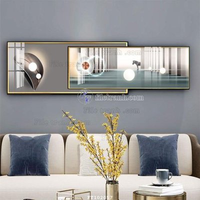 Tải file File tranh hiện đại pha lê gương FT102057 (gốc) chủ đề tôn giáo