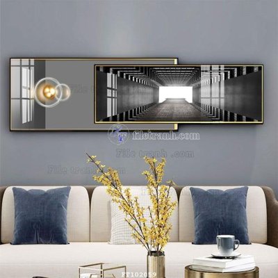 Download file File tranh hiện đại pha lê gương FT102059 (gốc) in mica ốp bếp