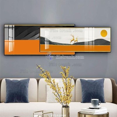 Tải file gốc File tranh hiện đại pha lê gương FT102088 (in bạt) quảng cáo