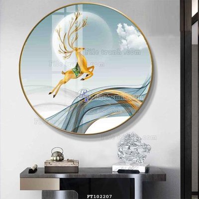 Tải file File tranh hiện đại pha lê gương FT102207 (gốc) làm file thiết kế