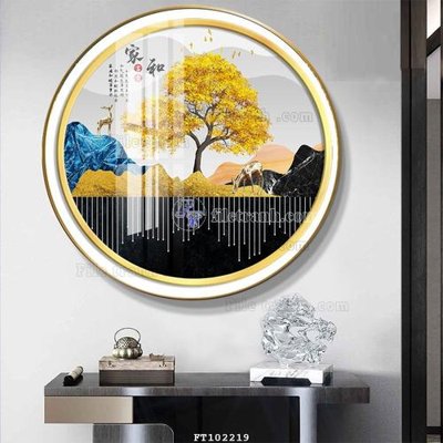 File tranh File tranh hiện đại pha lê gương FT102219 (gốc) chủ đề trừu tượng