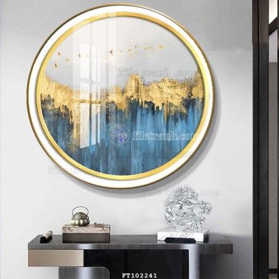 File PSD File tranh hiện đại pha lê gương FT102241 (chất lượng in ấn)