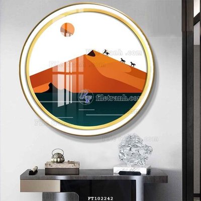 Chi tiết file gốc File tranh hiện đại pha lê gương FT102242 (cho in tráng gương)