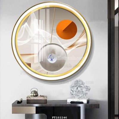 File PSD File tranh hiện đại pha lê gương FT102246 (chất lượng in ấn)