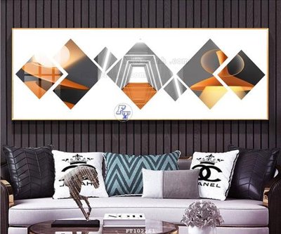 File ảnh File tranh hiện đại pha lê gương FT102261 (gốc) in decal dán tường