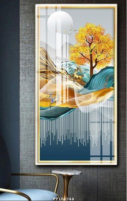 File tranh quảng cáo File tranh hiện đại pha lê gương FT102344 (file gốc) chuyên nghiệp