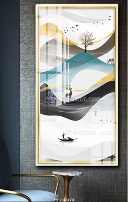 File gốc File tranh hiện đại pha lê gương FT102378 (ảnh rõ nét) để in