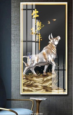 Ảnh gốc File tranh hiện đại pha lê gương FT102399 (nét căng) in mica