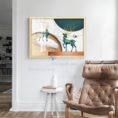 Tải file File tranh hiện đại pha lê gương FT102449 (gốc) để in ấn ngay