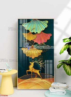 File gốc File tranh bộ hiện đại FT10246 (trang trí) phòng ngủ