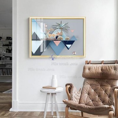 File ảnh File tranh hiện đại pha lê gương FT102461 (gốc) in backdrop sự kiện