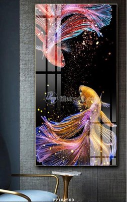 File in ấn File tranh hiện đại pha lê gương FT102500 (bản gốc) chất lượng cao