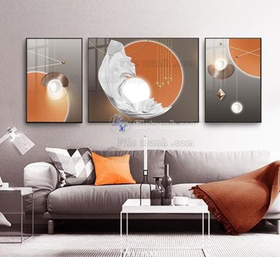 File ảnh File tranh hiện đại pha lê gương FT102532 (gốc) cho trang trí nội thất