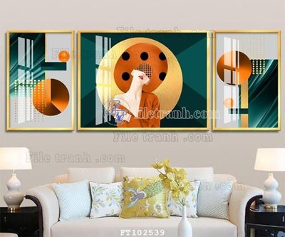 Download file File tranh hiện đại pha lê gương FT102539 (gốc) in mica cao cấp