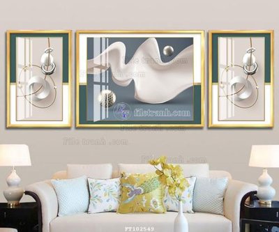 File ảnh File tranh hiện đại pha lê gương FT102549 (gốc) in poster