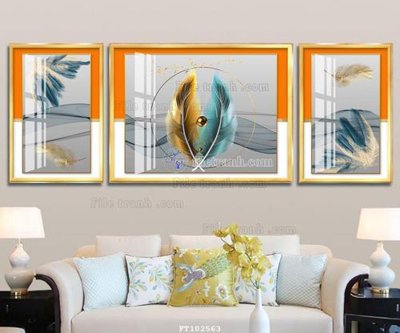 Tải file File tranh hiện đại pha lê gương FT102563 (gốc) chủ đề tâm linh