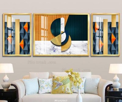 File tranh File tranh hiện đại pha lê gương FT102567 (bản gốc) treo tường