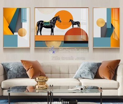 File in ấn File tranh hiện đại pha lê gương FT102584 (bản gốc) chất lượng cao