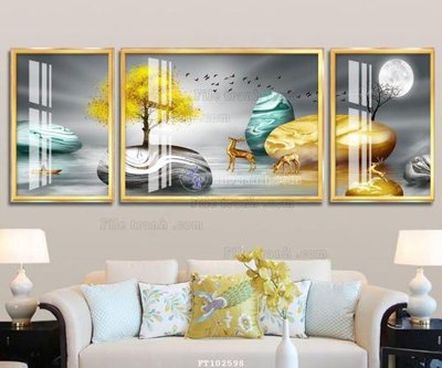 File gốc File tranh hiện đại pha lê gương FT102598 (PNG) chất lượng cao