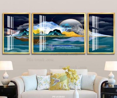 Download file gốc File tranh hiện đại pha lê gương FT102609 (in mica) trong suốt