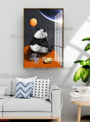 File in lụa File tranh bộ hiện đại FT10271 (chất lượng cao) File tranh bộ hiện đại FT10271