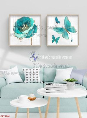 File tranh gốc File tranh bộ hiện đại FT10300 (bản quyền) file PSD