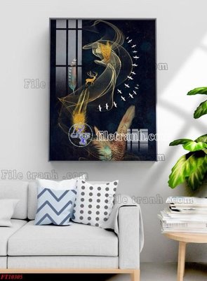 File gốc in ấn File tranh bộ hiện đại FT10305 (sẵn sàng tải về)