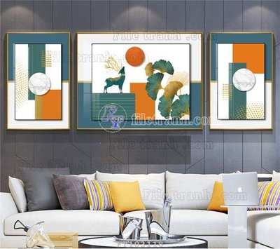 Tải file gốc File tranh hiện đại pha lê gương FT103118 dùng cho in ấn