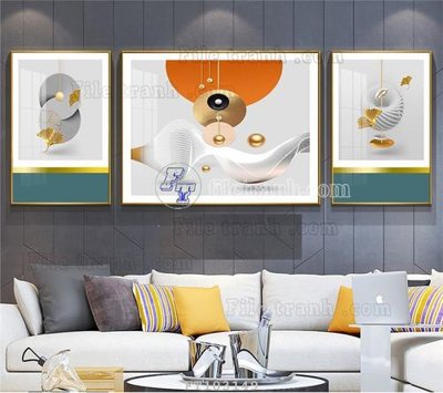 File in lụa File tranh hiện đại pha lê gương FT103149 (tân cổ điển) File tranh hiện đại pha lê gương FT103149