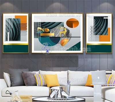 File tranh File tranh hiện đại pha lê gương FT103164 (gốc) in film