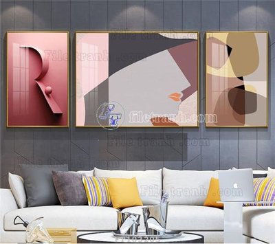 Download file File tranh hiện đại pha lê gương FT103205 (gốc) cho xưởng in